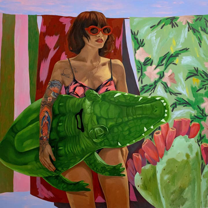 Kunstdruck - „Coco“ - Gonzales Azucena für den Großhandel von Atelier Contemporain