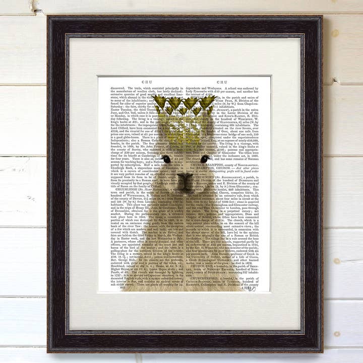 FabFunky Ltd - Wholesale Art Print - Llama Queen, Book print / Art Print / Wall Art4
