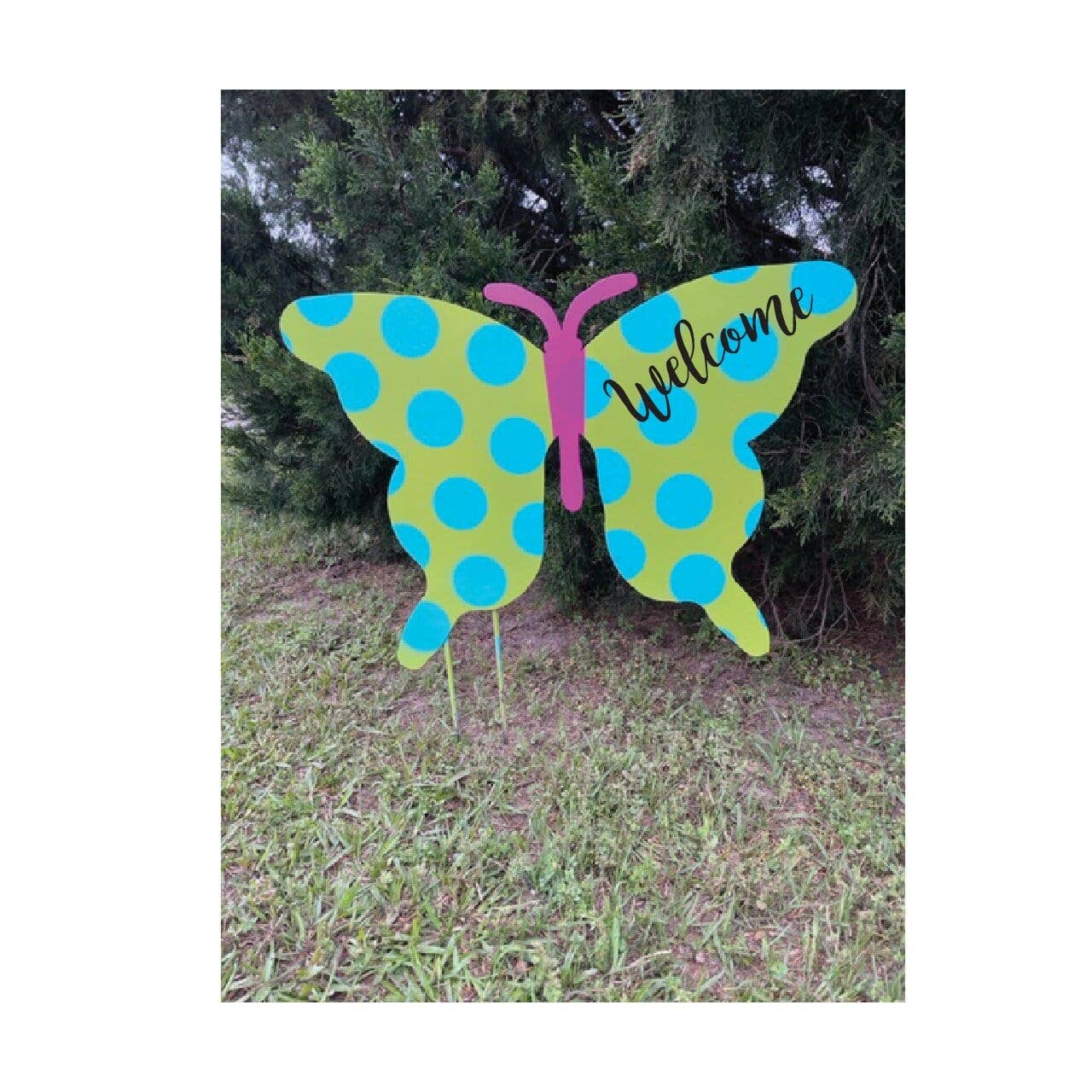 Steel Southern Designs - Wholesale Door Hanger - Outdoor Metal Art Butterfly12