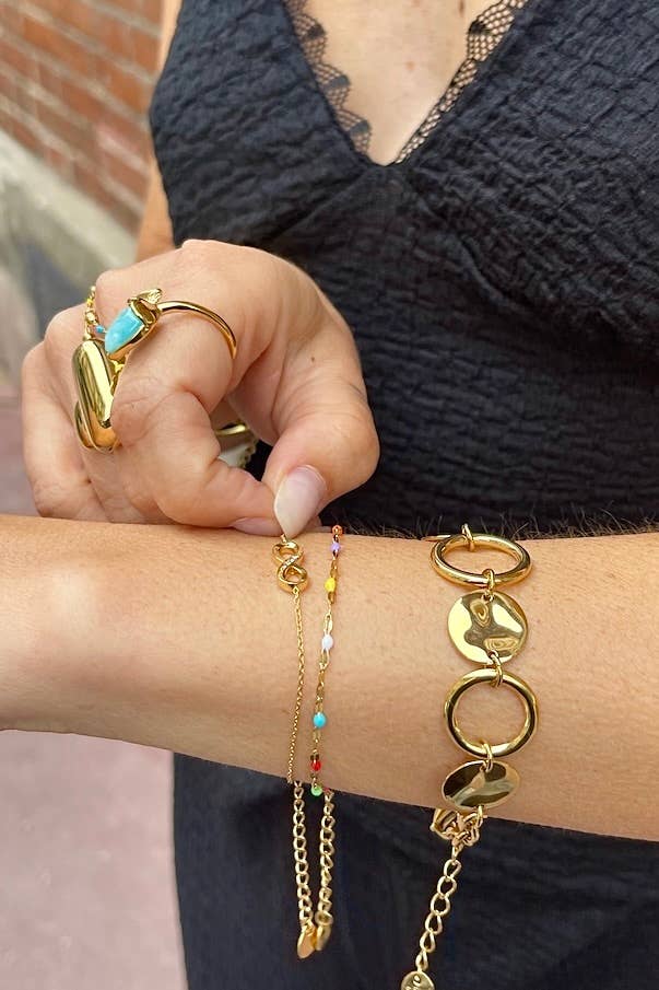 veelkleurig 324RX13 kleurrijke armband van roestvrij staal voor groothandel op Faire3