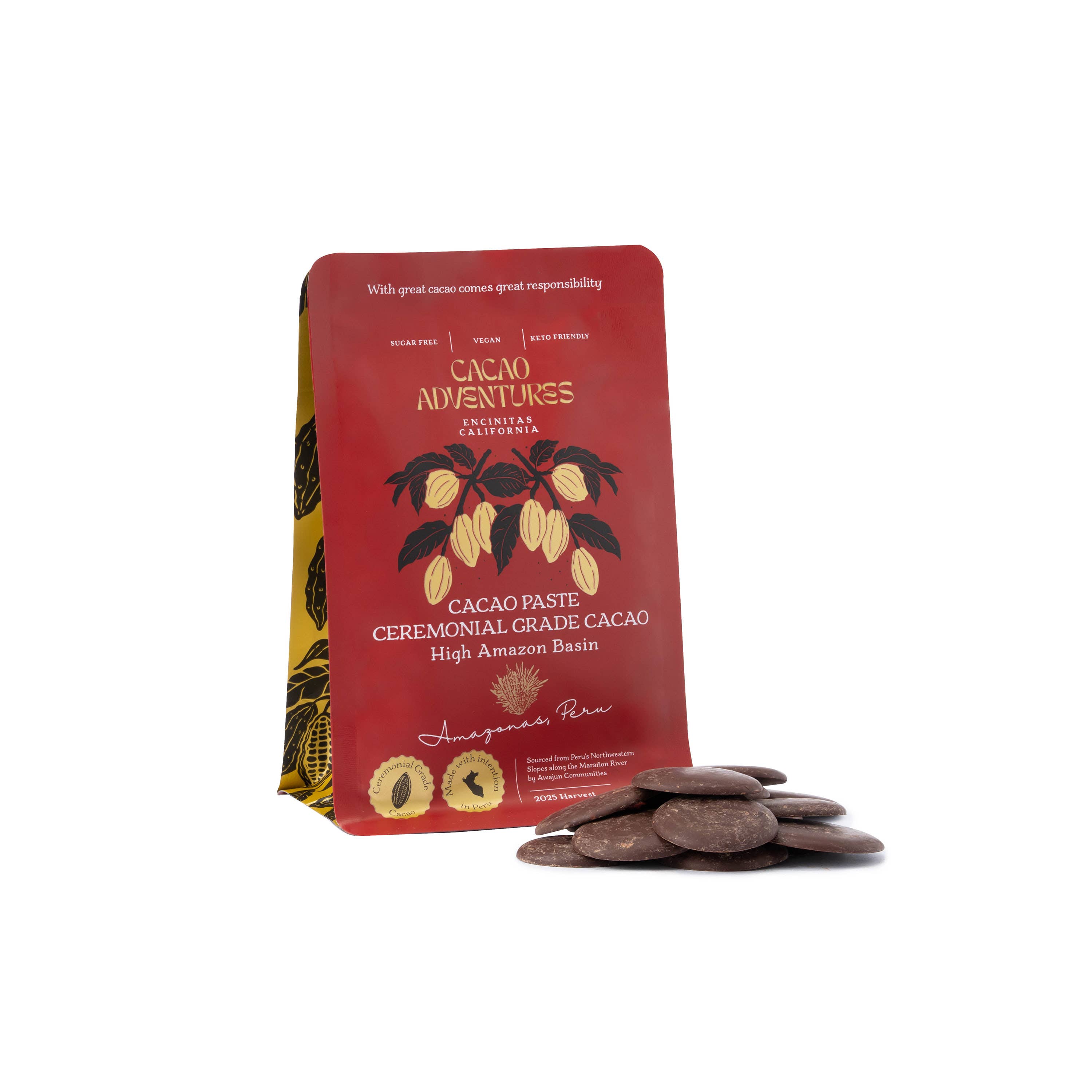 Cacao Adventures – wholesale Baking chocolate – High Amazon Basin Ceremonial-Grade Cacao – Single-Origin11