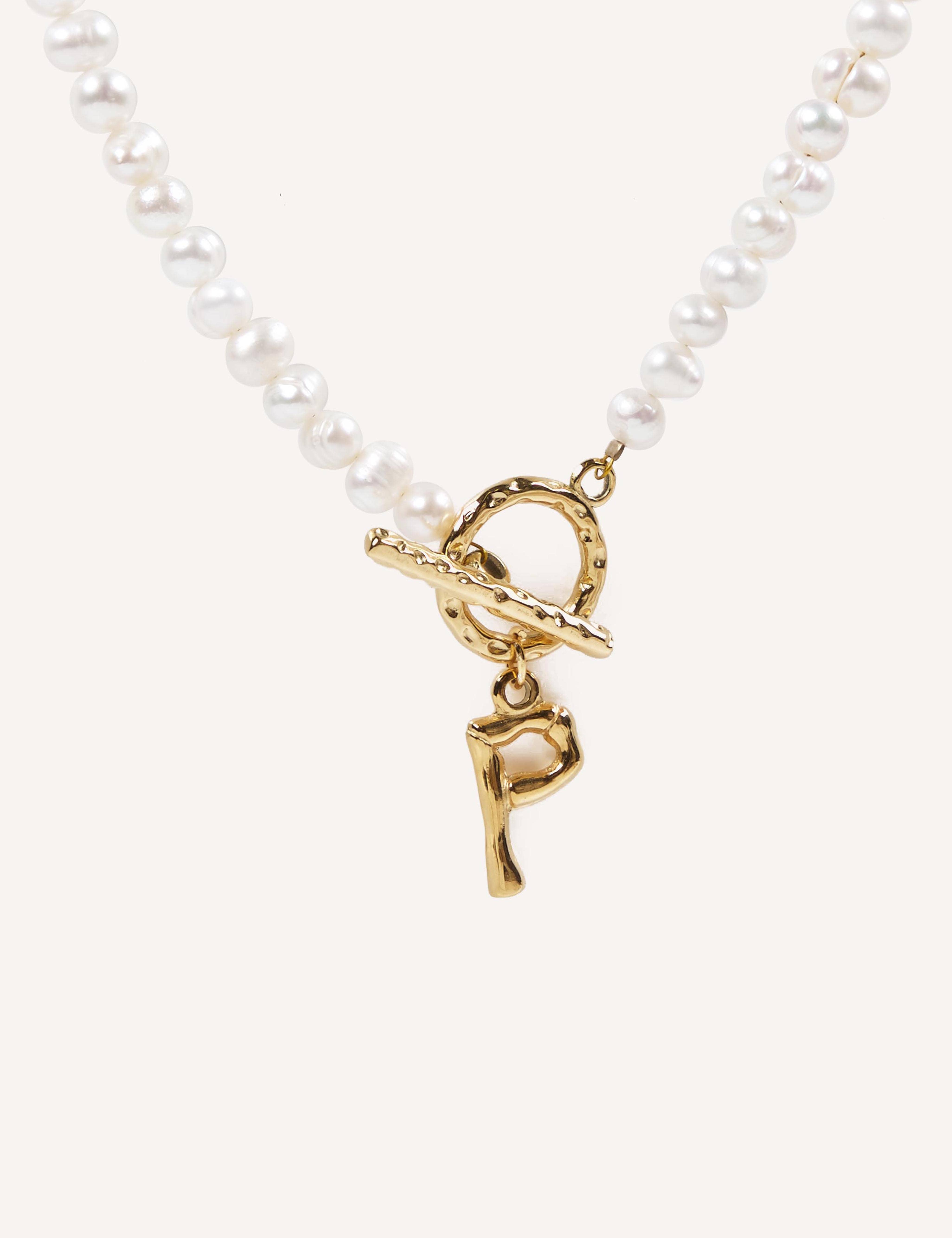 CUCOCUCA - Wholesale Choker/Collar - Handgemaakte parel choker met etnische letter24