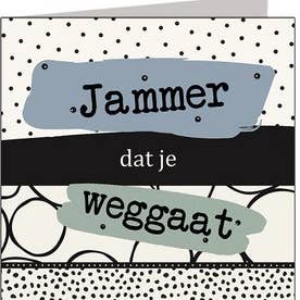 POSkaart | De Groot Design - Wholesale Everyday Greeting Card - Sprinkles Box 132