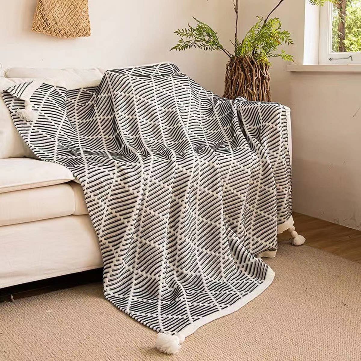 ACCITY - Wholesale Throw Blanket - HOUSEHOLD LEISURE SOFA BLANKET COVER BLANKET_CWMM04149