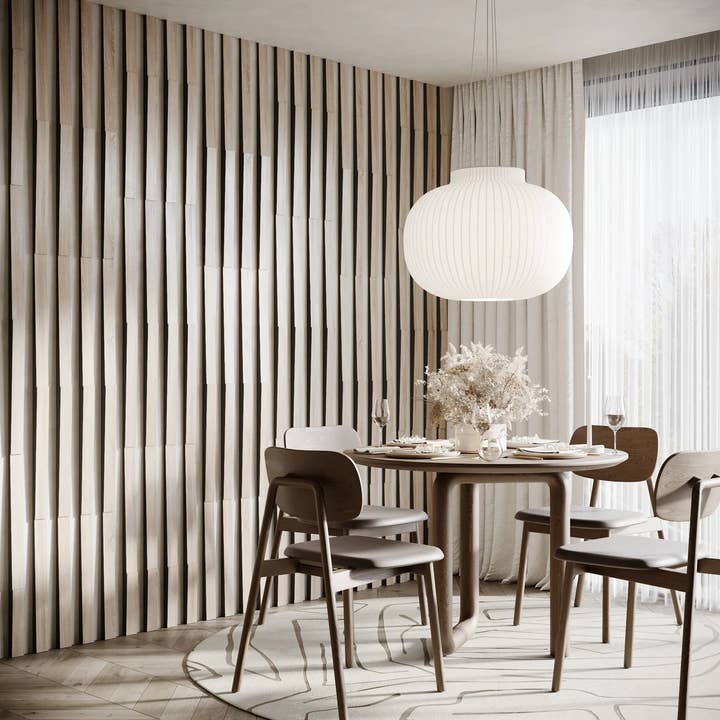 Paneles de Madera Acústicos con Lamas «Loza-5» | Listones de 2" | Decoración de Pared y otras tendencias de Resultados para lomo orza al por mayor. Devoluciones gratuitas y condiciones de pago a 60 días en Faire en Faire.