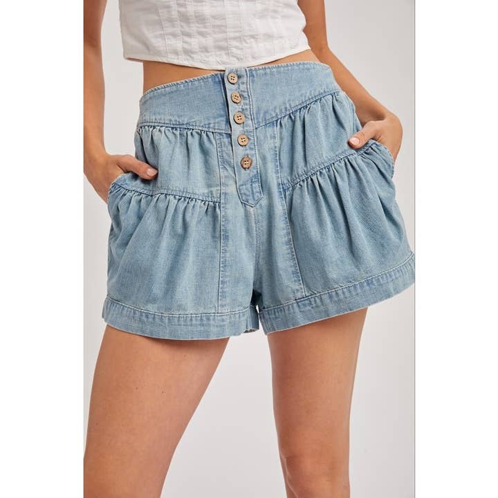 Shorts jeans por atacado de STYLE USA