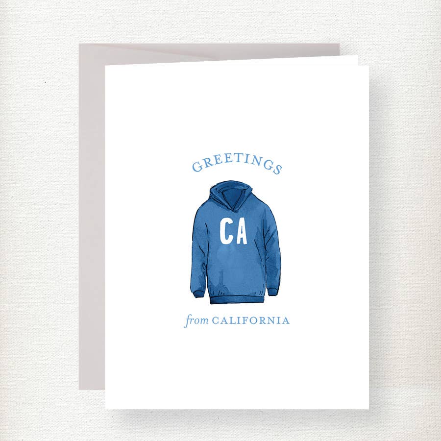Kramer Drive - Wholesale Everyday Greeting Card - Greetings Sweatshirt Greeting Card 1