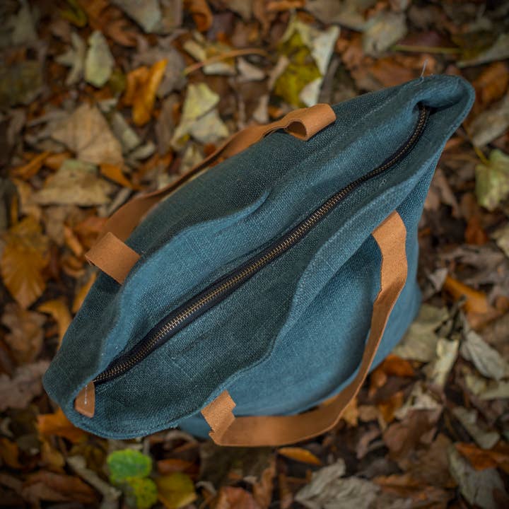 Moult – wholesale Tote bag – Women's – Zipper Jute Bag4