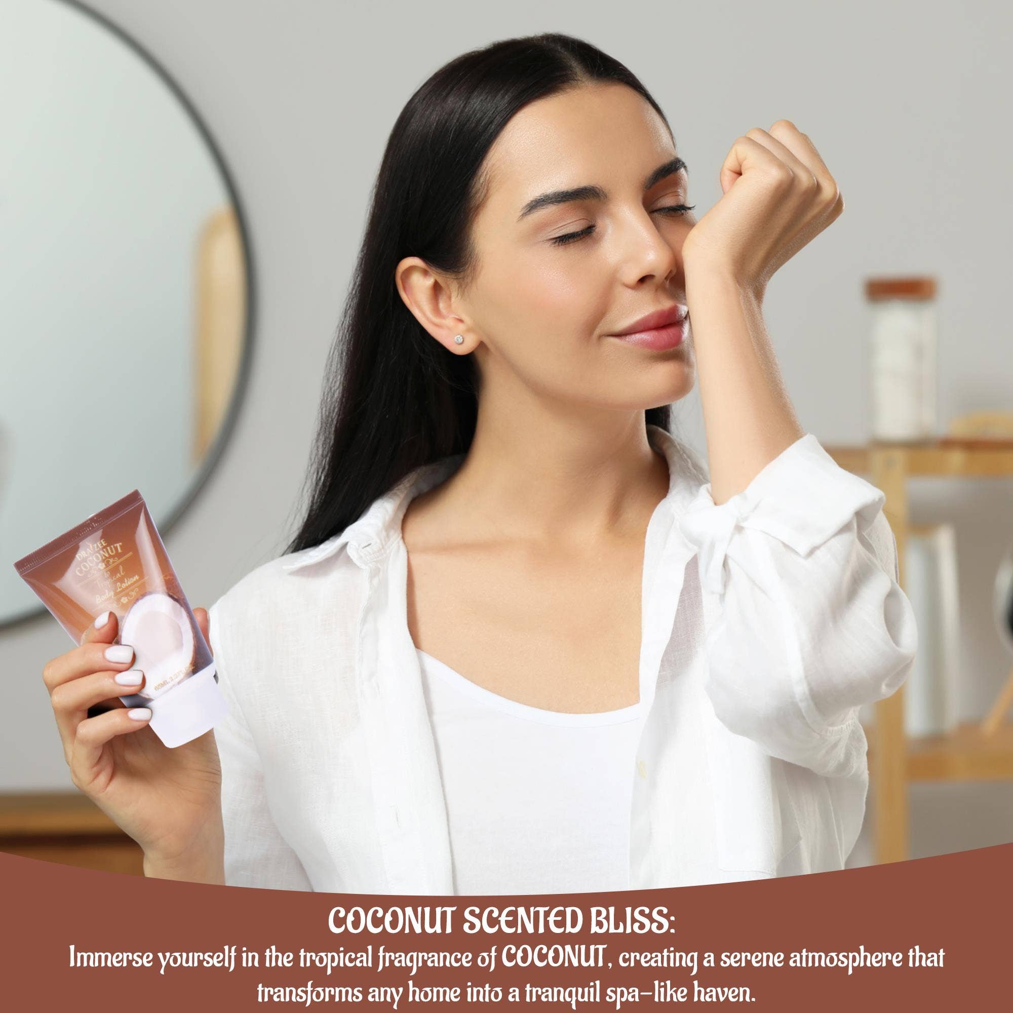 Matashi – wholesale Bad- och kroppsvårdsset – Lyxigt 8-delars kokosnötspa semester- och födelsedagspresenter för kvinnor3