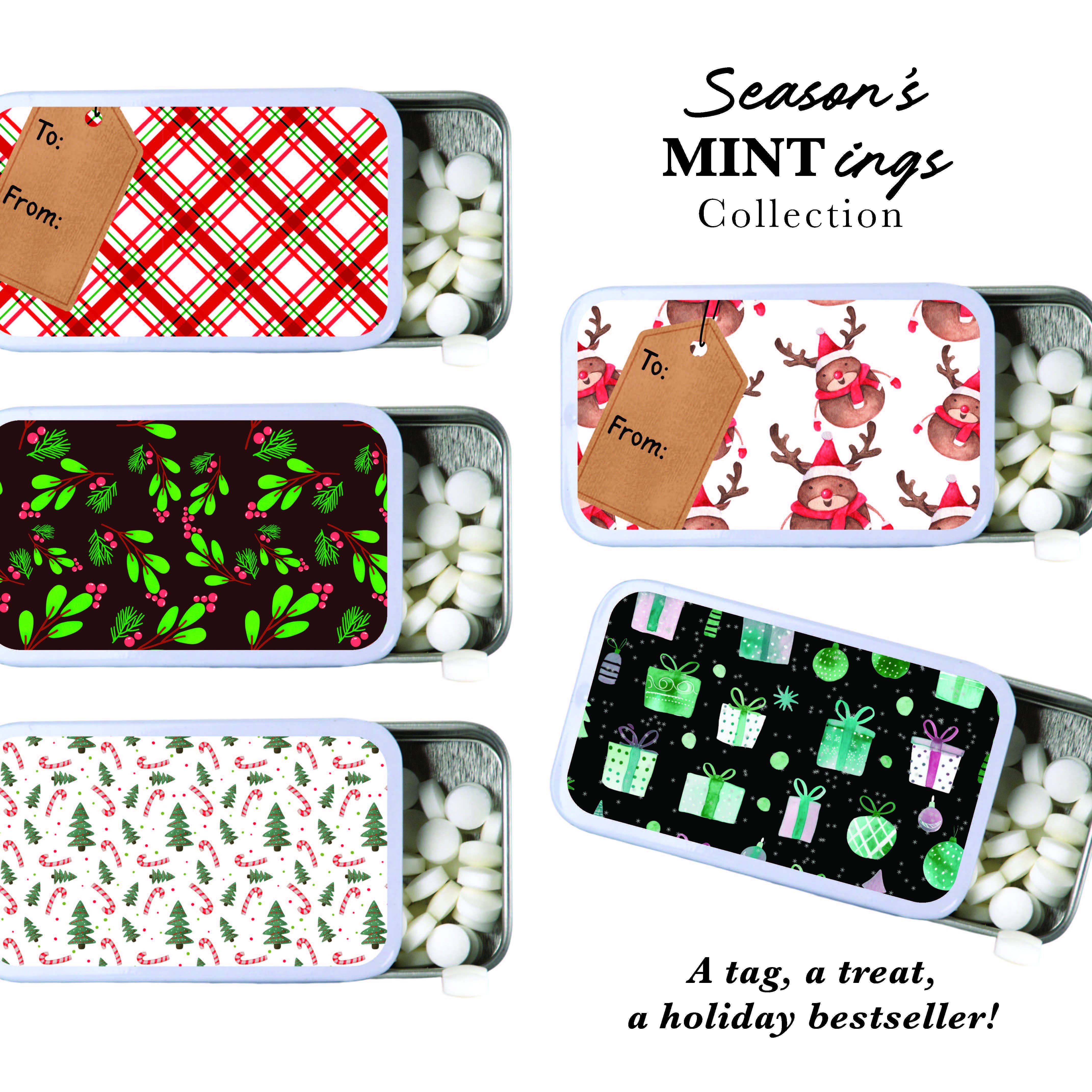 Round Barn Companies – Pastilhas por atacado – Férias Envoltas em MENTA: Toque Fresco de Alegria Natalícia0