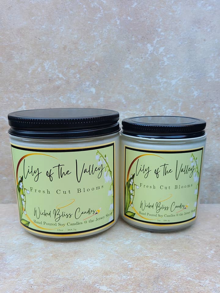 Lily of the Valley Scented Soy Candle for wholesale by WBC Shops