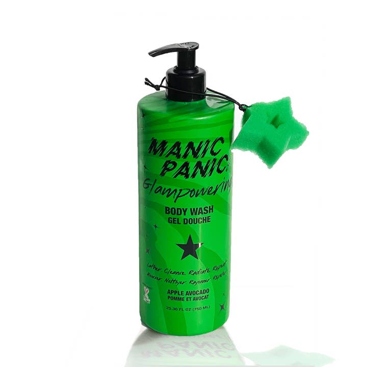 Body Wash Green Apple Avocado for wholesale by Manic Panic