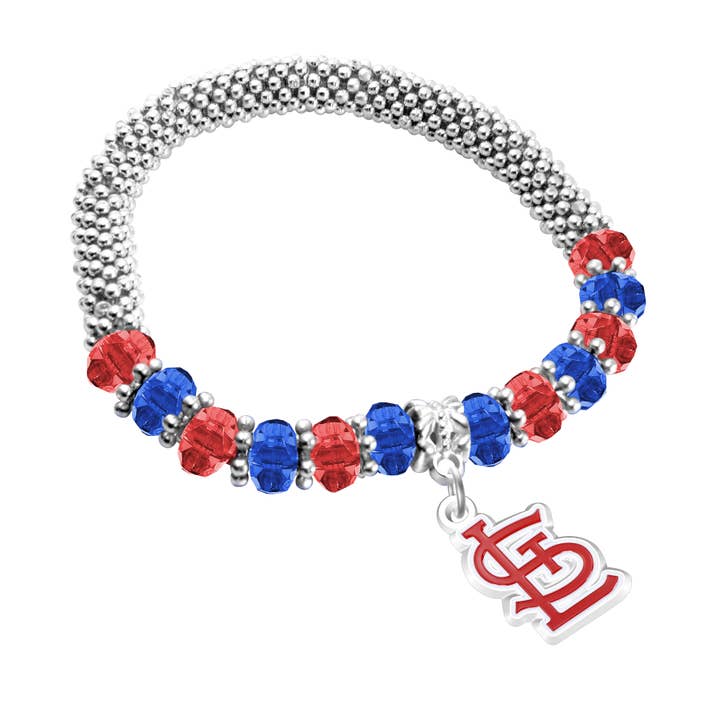 MLB St. Louis Cardinals 2-Tone Bangle Bracelet por atacado de Simran International