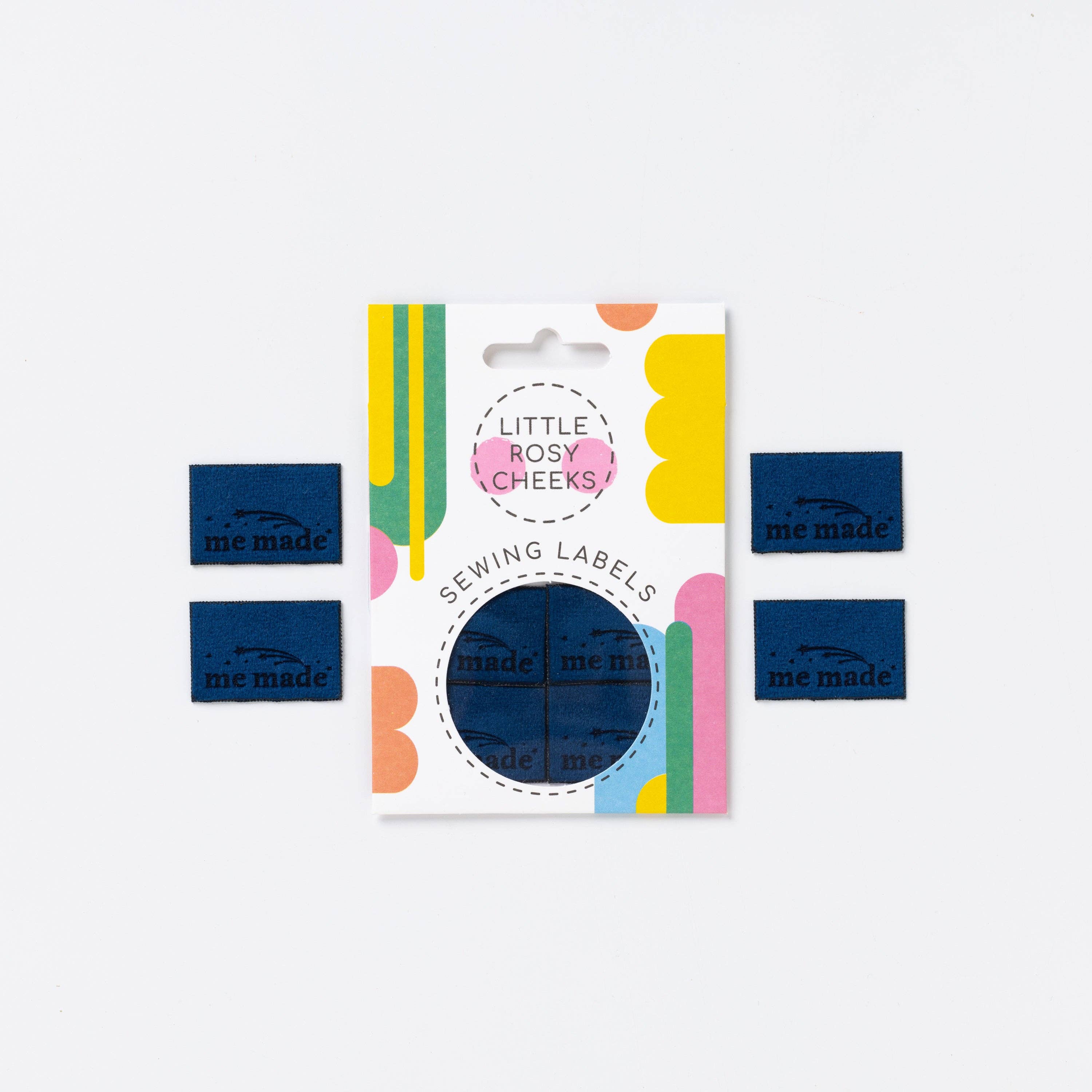 Little Rosy Cheeks – wholesale Hantverkstillbehör – ME MADE STJÄRNA BLÅ SAMMET - Syetiketter3