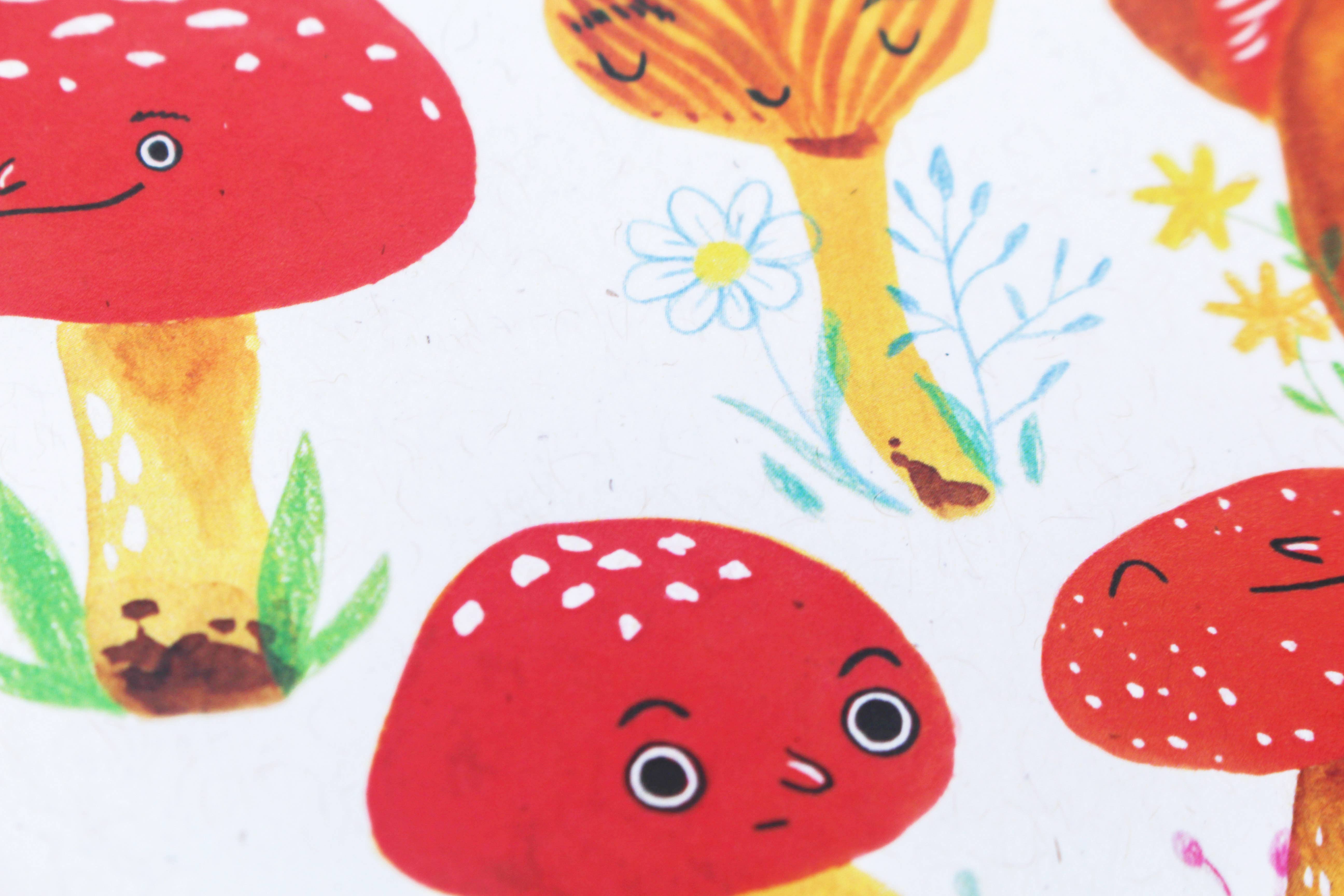 Masha Fikhman Art - Wholesale Postcard - 5 Mushroom Postcard3