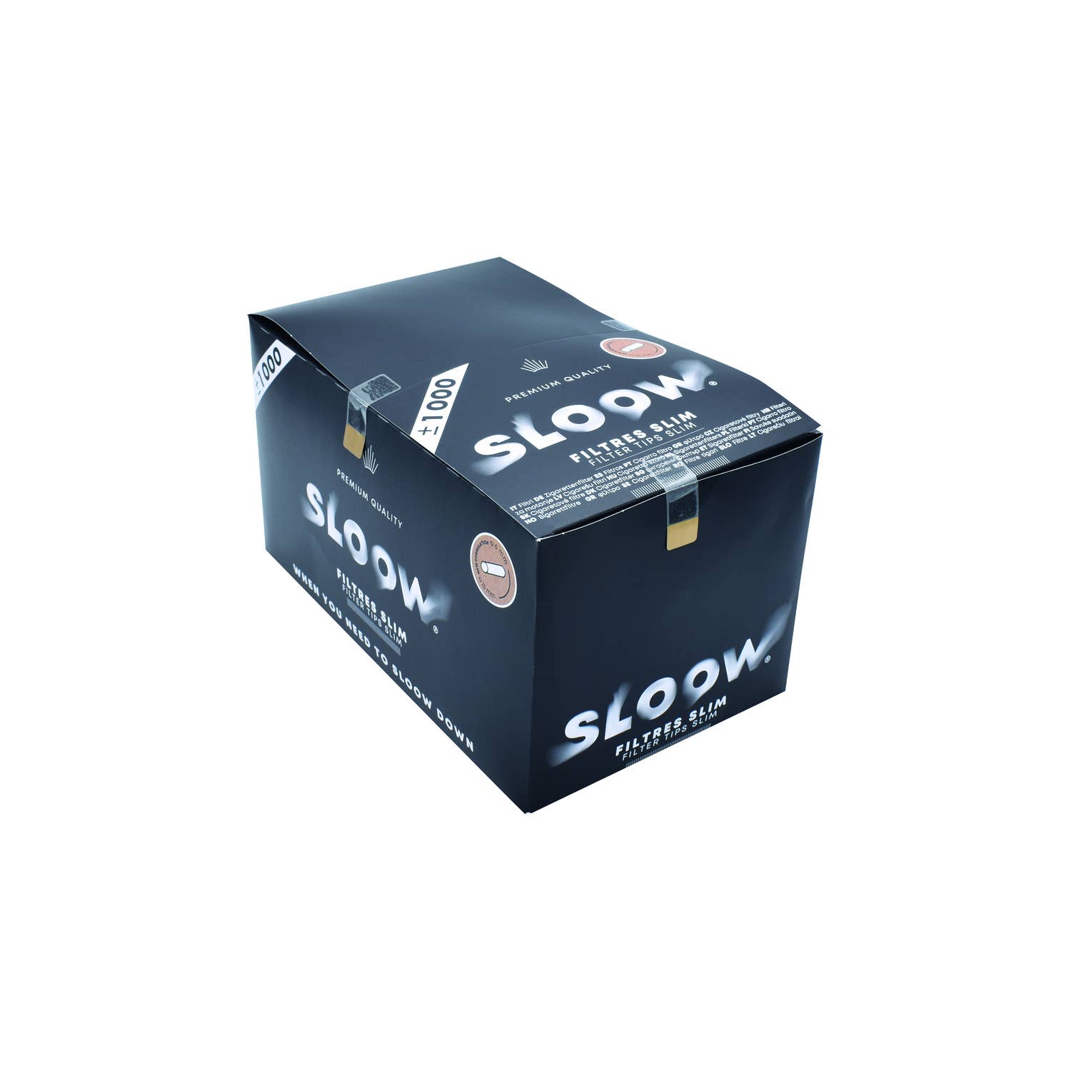 Champ by Polyflame - Wholesale Cigarette Case - SLOOW  1000 pcs Cigarette Filters Slim Size3