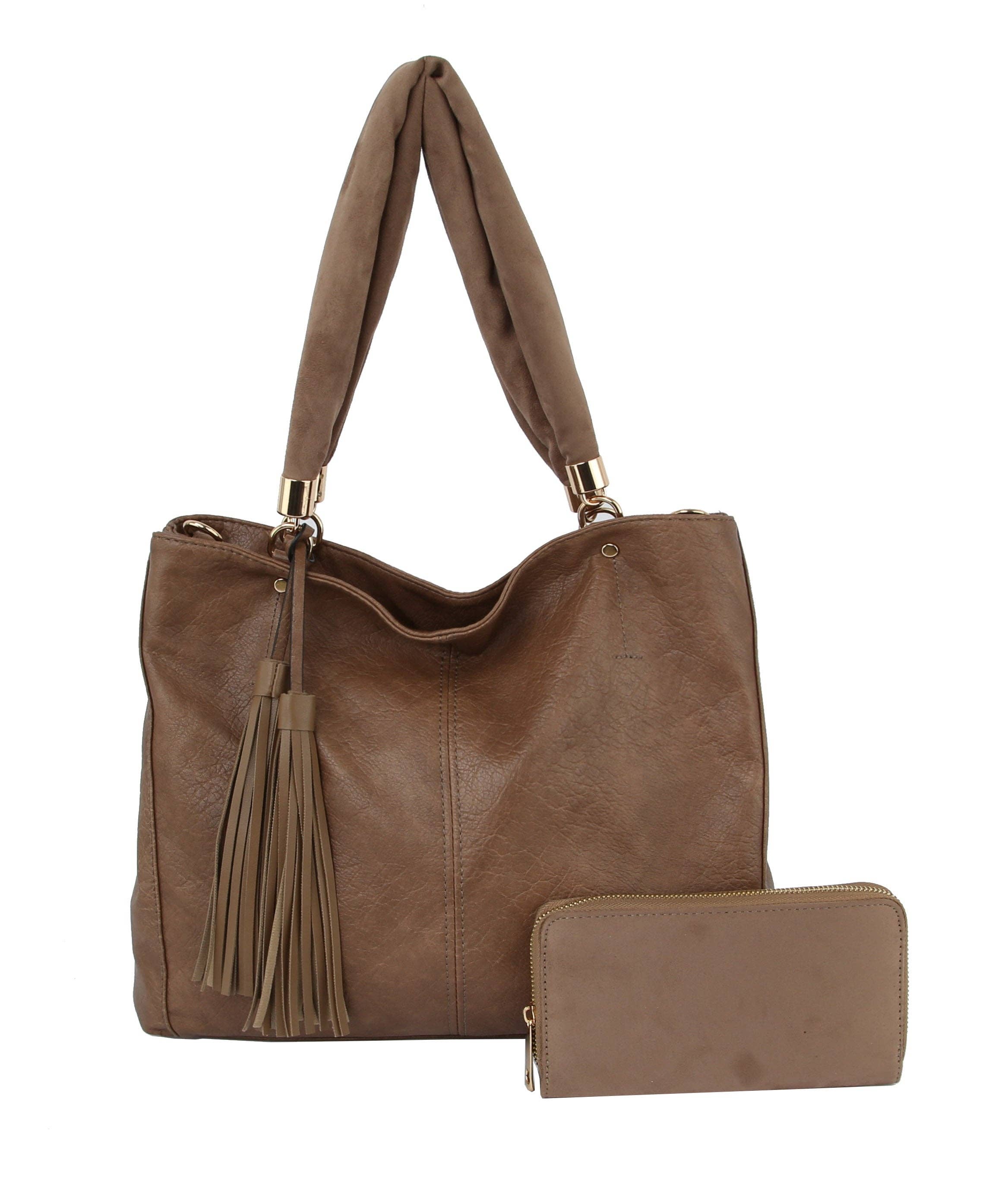 Handbag Factory Corp – wholesale Axelremsväska – Dam – Stor damväska och handväska med plånbok2