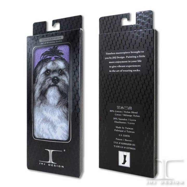 JHJ International Company Limited - Wholesale Socks - Unisex - Dogs - Shih Tzu One Size6