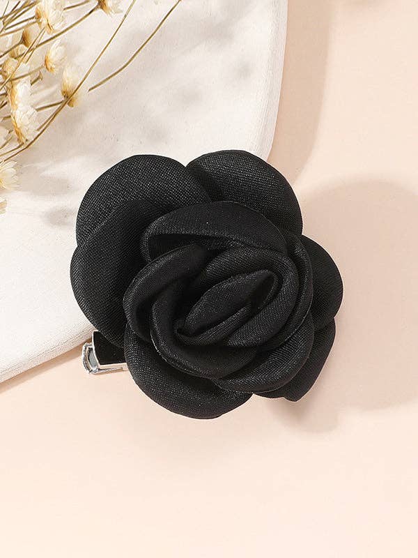 VividLux - Wholesale Brooch - Solid Color Three-Dimensional Flower Brooch Accessories10