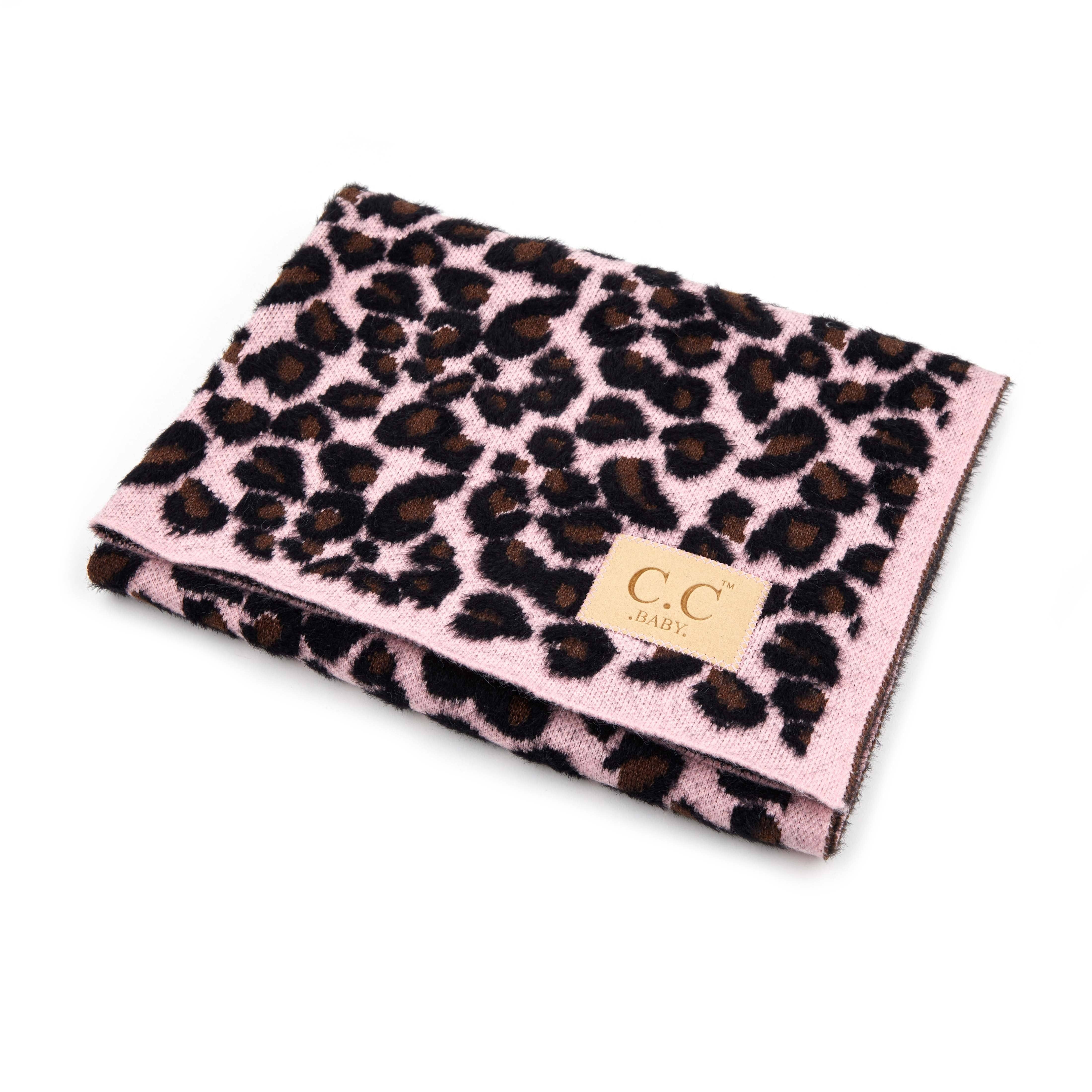 Truly Contagious - Wholesale Bedding Blanket - Kids & Baby - CC Baby Leopard Print Blanket BBL-20610