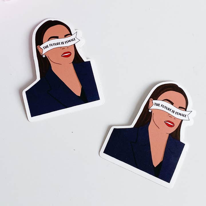 Future is Female Sticker, Feminist Sticker, Laptop Sticker for wholesale by Daisy Buffet