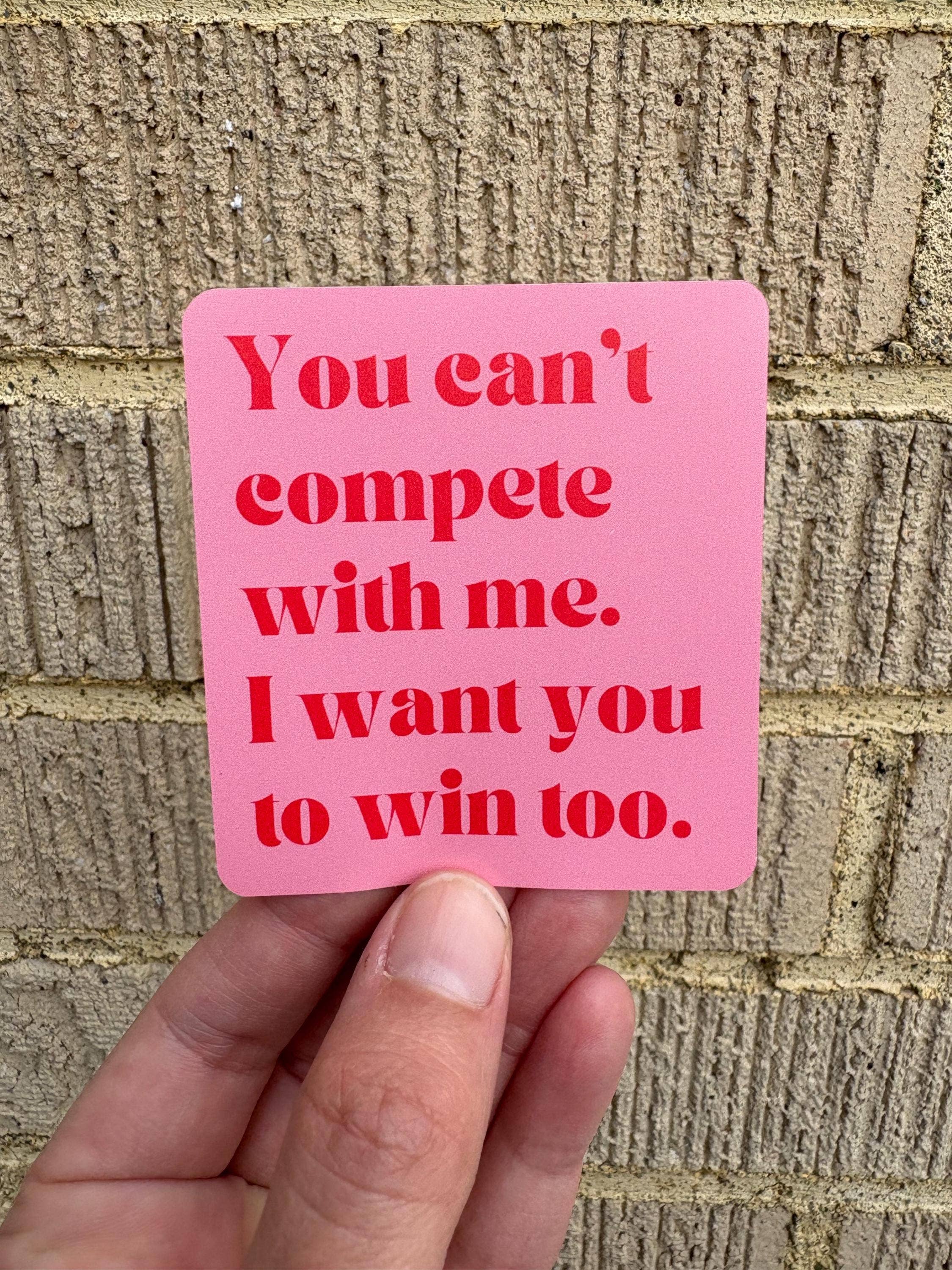 Anna Liz Heart Designs - Wholesale Sticker - Empowering Women Vinyl Sticker – Support and Win Together5