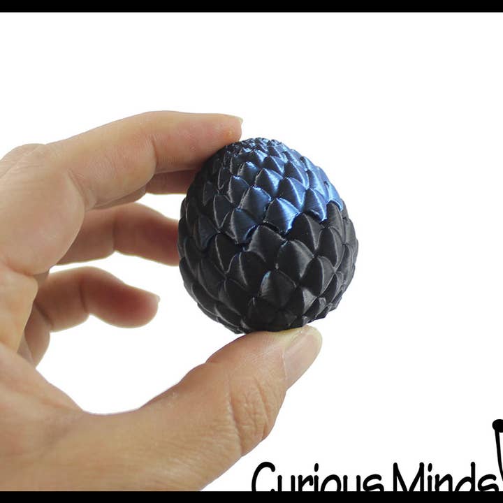 Curious Minds Toys - Wholesale Fidget Toy - Kids - 1 3D Printed Baby Dragon in Egg Fidget Toy - Unique Sensory 7