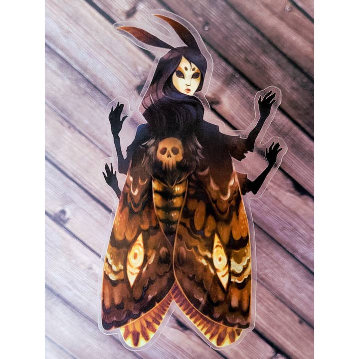 Death’s-Head Lady Hawkmoth for wholesale by Teal Cicada Illustration