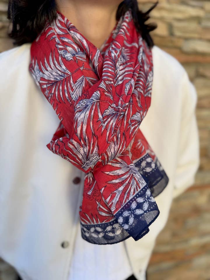 Cheche scarf Pareo 100% cotton for wholesale by Maison Unik Accessoires