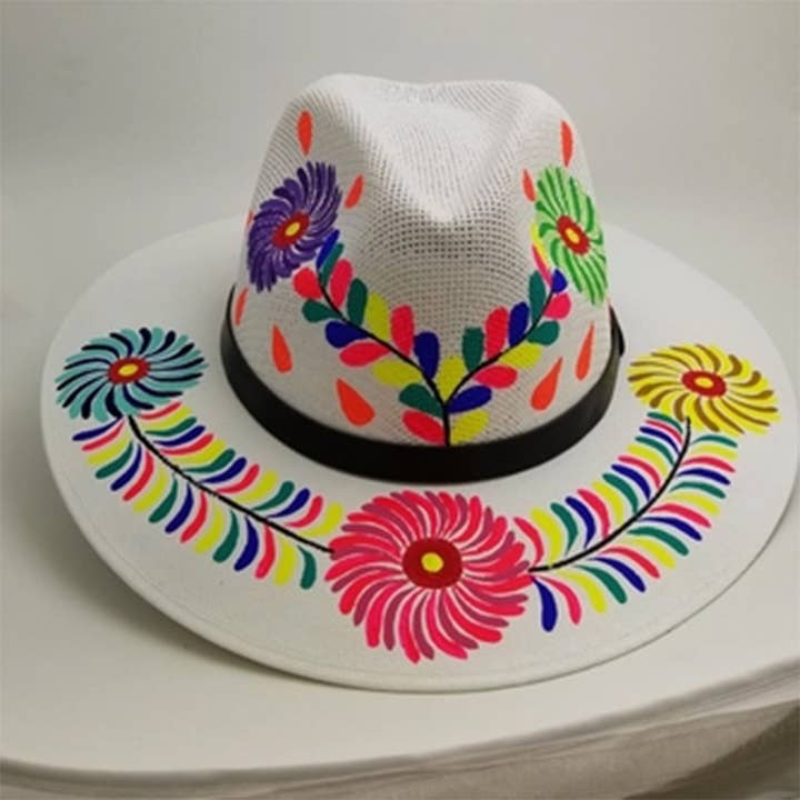 Costello International - Wholesale Cowboy Hat - Unisex - Western Cowboy Hats with North American Native Nahua Art