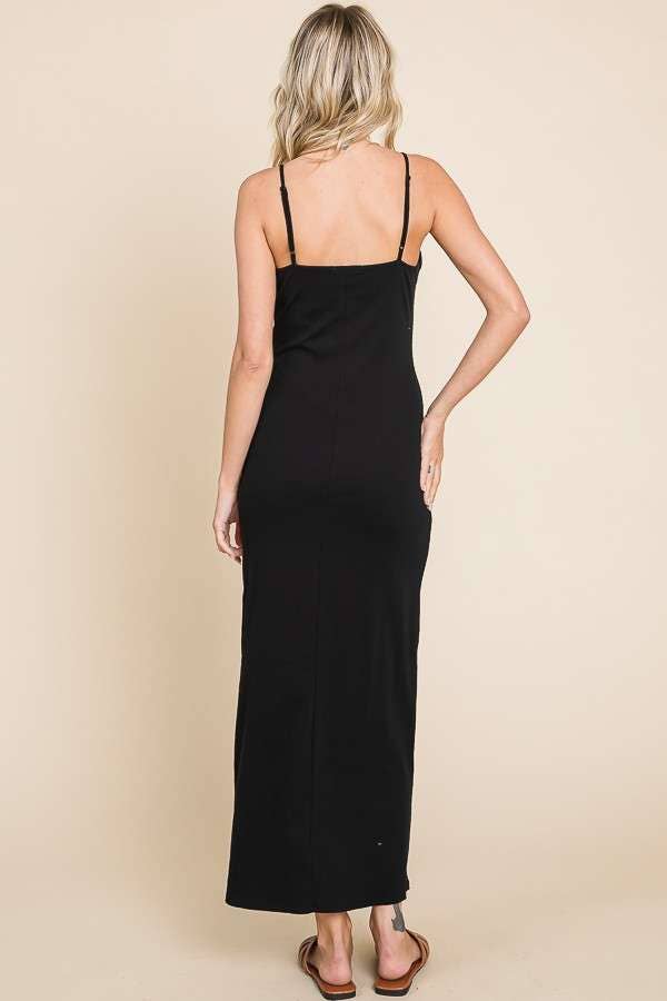 Culture Code – wholesale Dress – Women's – CRD1615 - SOLID SPAGHETTI STRAP MAXI SLIP DRESS6