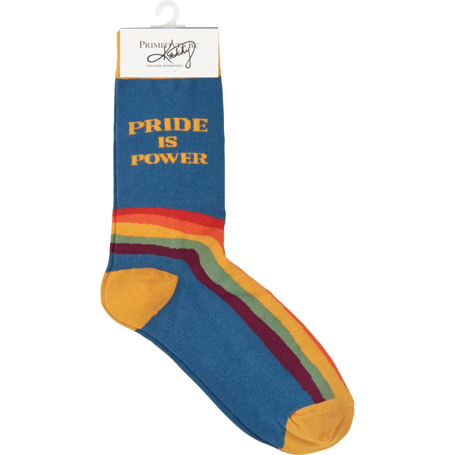 Primitives by Kathy - Wholesale Socks - Unisex - Pride Is Power Socks3