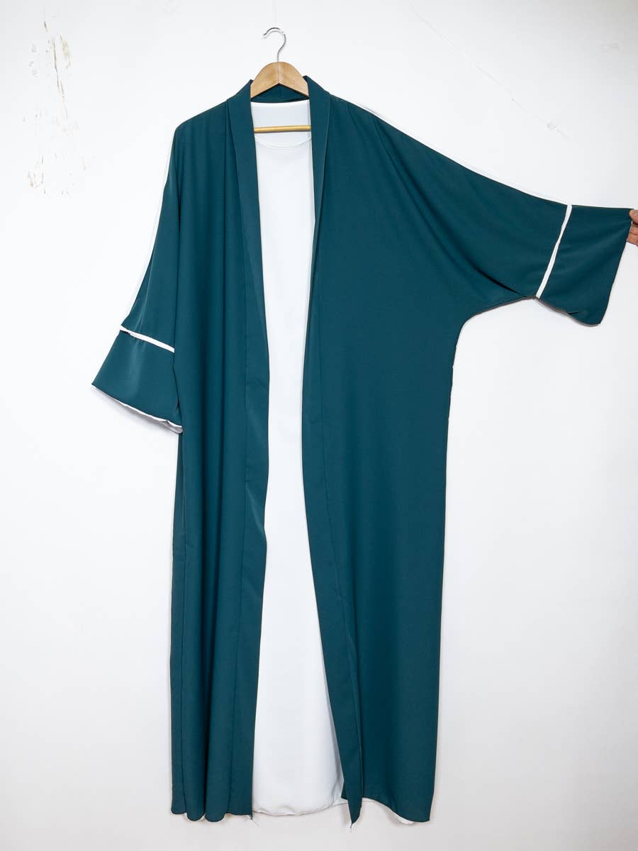 IDEAL OUTFIT - Vente Kimono – femme - kimono avec débardeur deux pièces en soie de Médine 2373pk24