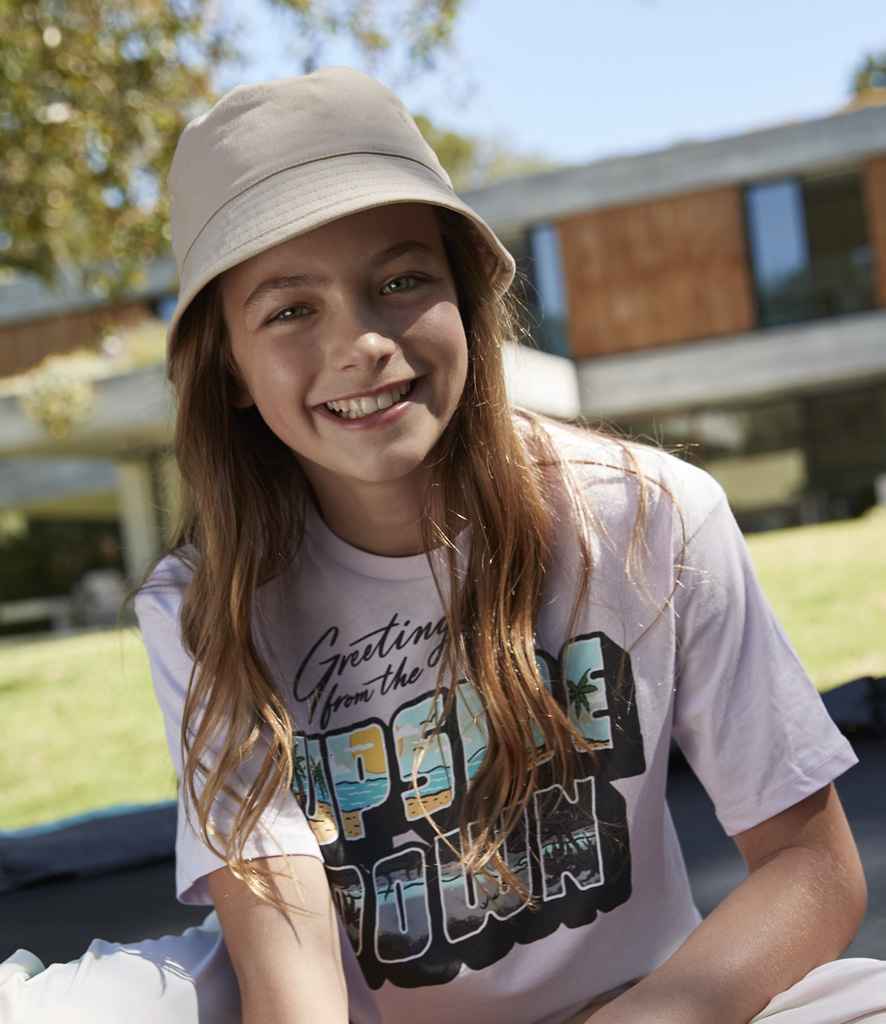 Pierre Francis – wholesale Bucket hat – kids – Beechfield - Kids Organic Cotton Bucket Hat6