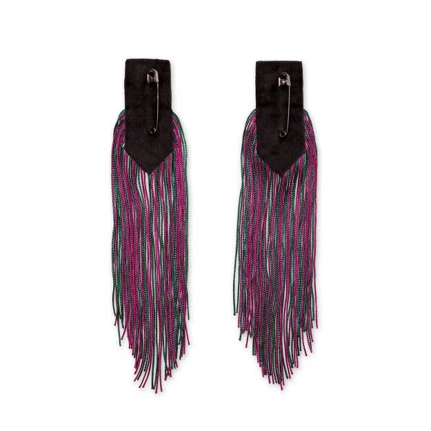 Macon & Lesquoy - Wholesale Brooch - Hand embroidered shoulder pad - Majorette2