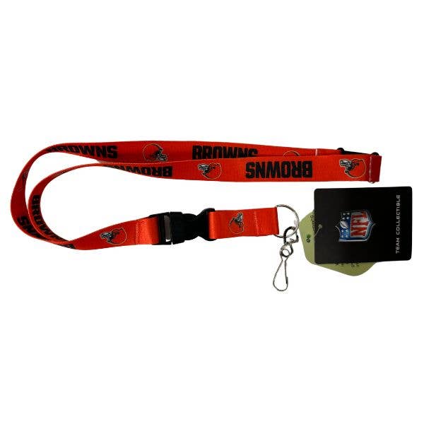 Cleveland Browns Lanyards - Mojo Earth Style for wholesale by St. Louis Wholesale LLC