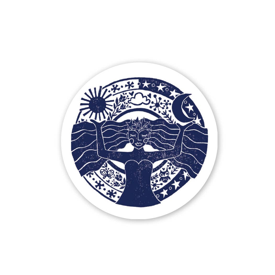 Tori Tornado – wholesale Klistermärke – Solståndet Gudinna Klistermärke1