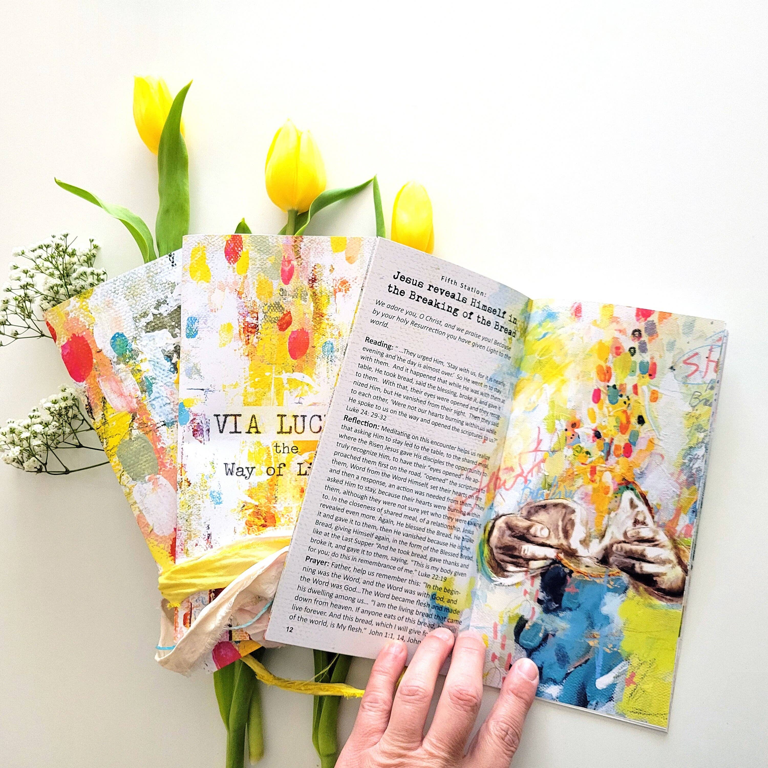 Open Journey - Wholesale Religion Book - The Way of Light - Via Lucis, devotional booklet4