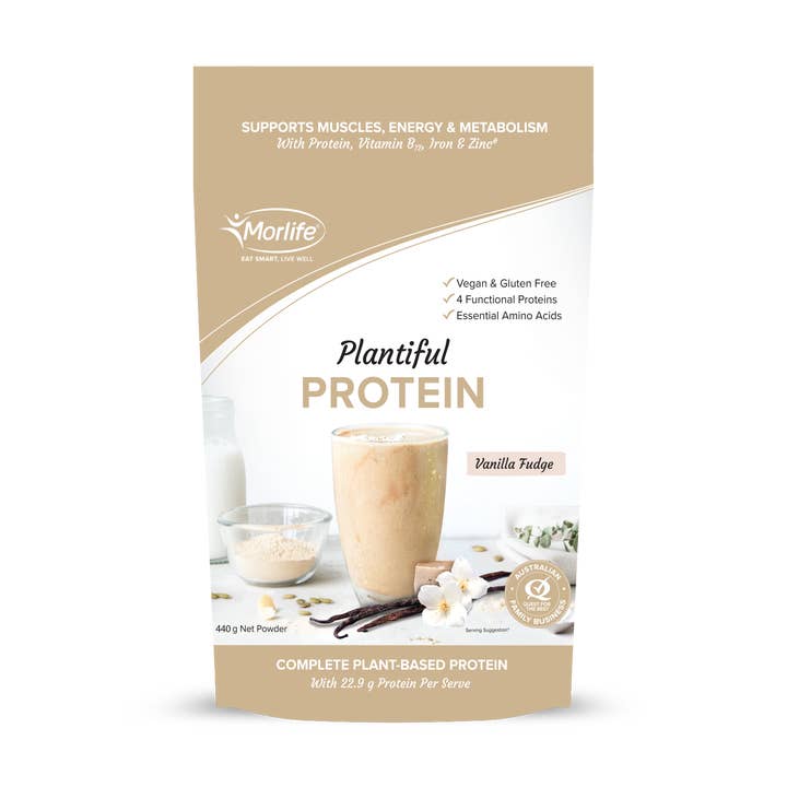 PLANTIFUL PROTEIN VANILLA FUDGE 440G for wholesale by Morlife