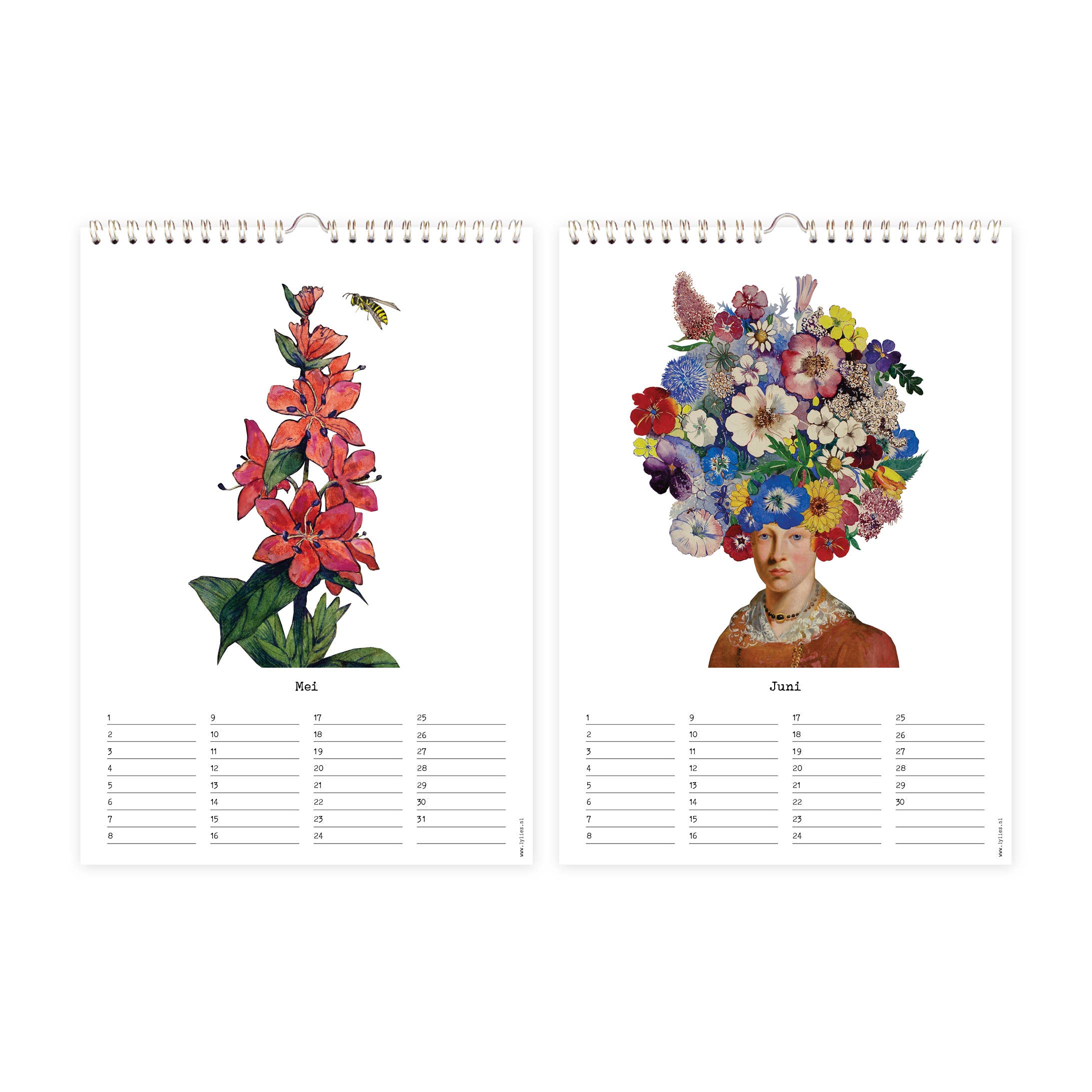 Lylies – Engroshandel Kalender – Fødselsdagskalendercollager | Zaans Museum A43