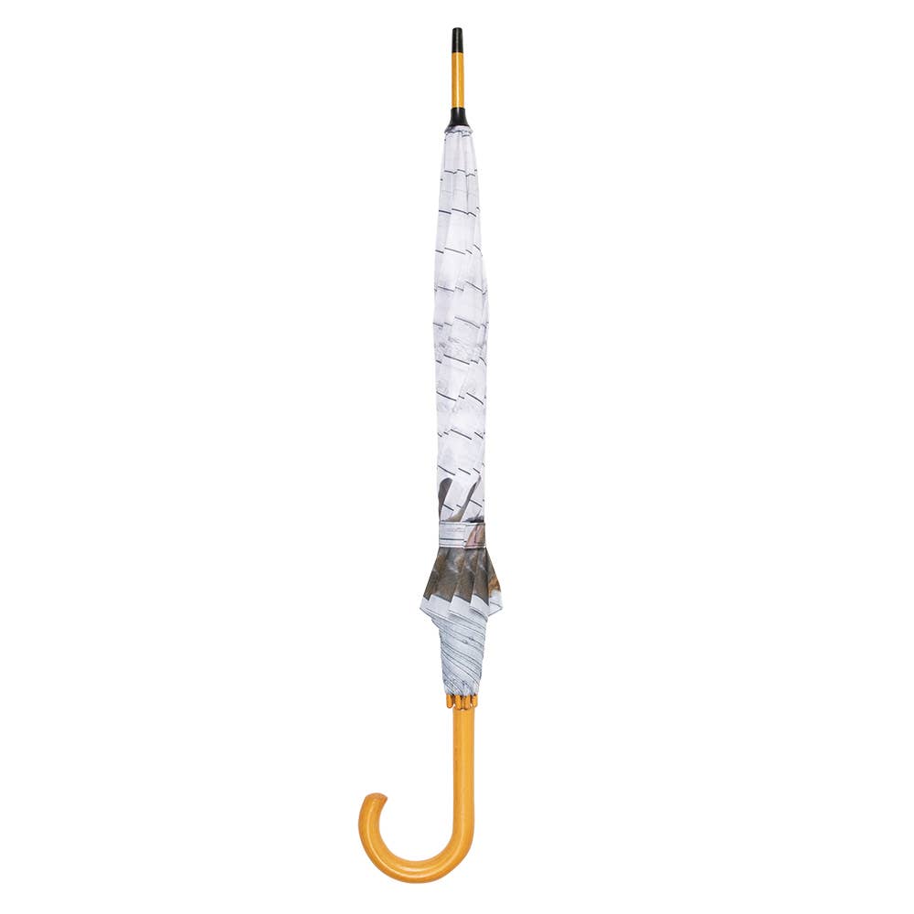 Mars & More - Brand of B Living - Wholesale Umbrella - Unisex - Umbrella Scaffolding Wood Rabbits 105 Cm4