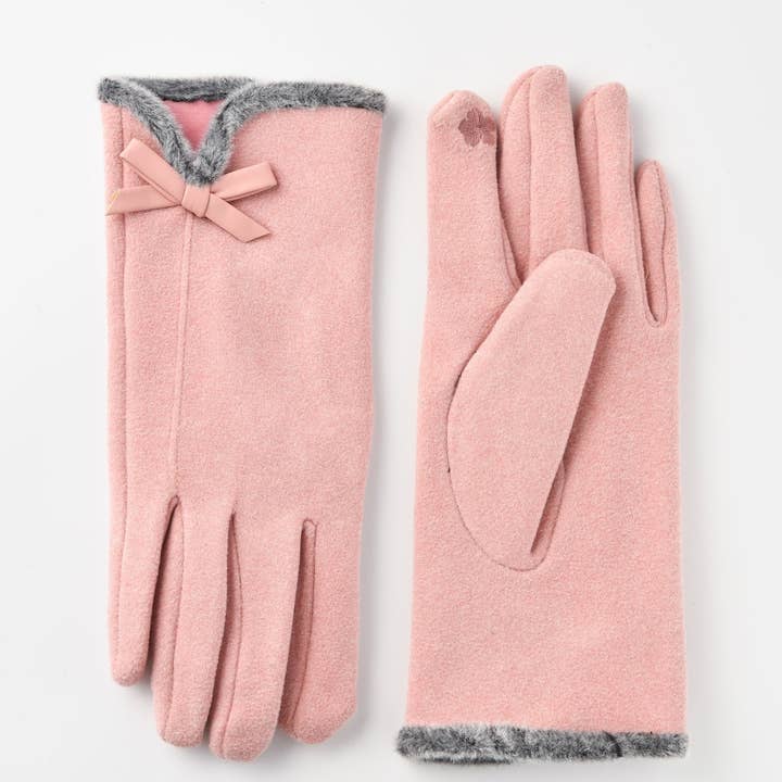 Funkyrel® Atzbranding Limited – wholesale Gloves – Women's – Gloving - Women's Winter Touchscreen Gloves with bow11