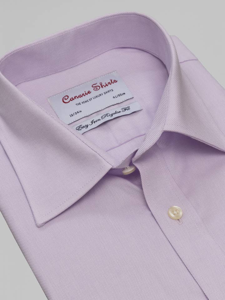Purple Royal Oxford Luxury Men's Shirt Easy Iron for wholesale by Canarie Shirts