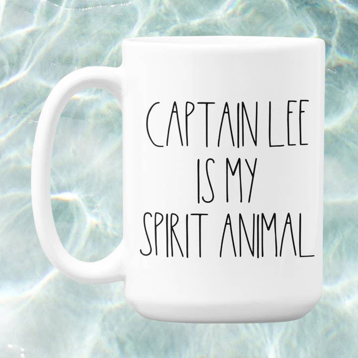 Kaffemugg - Kapten Lee är mitt andedjur för wholesale av Words of Ivy