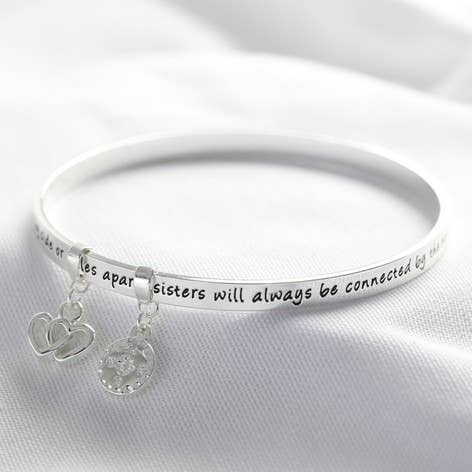 Lisa Angel - Vente Bracelet jonc - New Sisters Bracelet mot significatif Argent