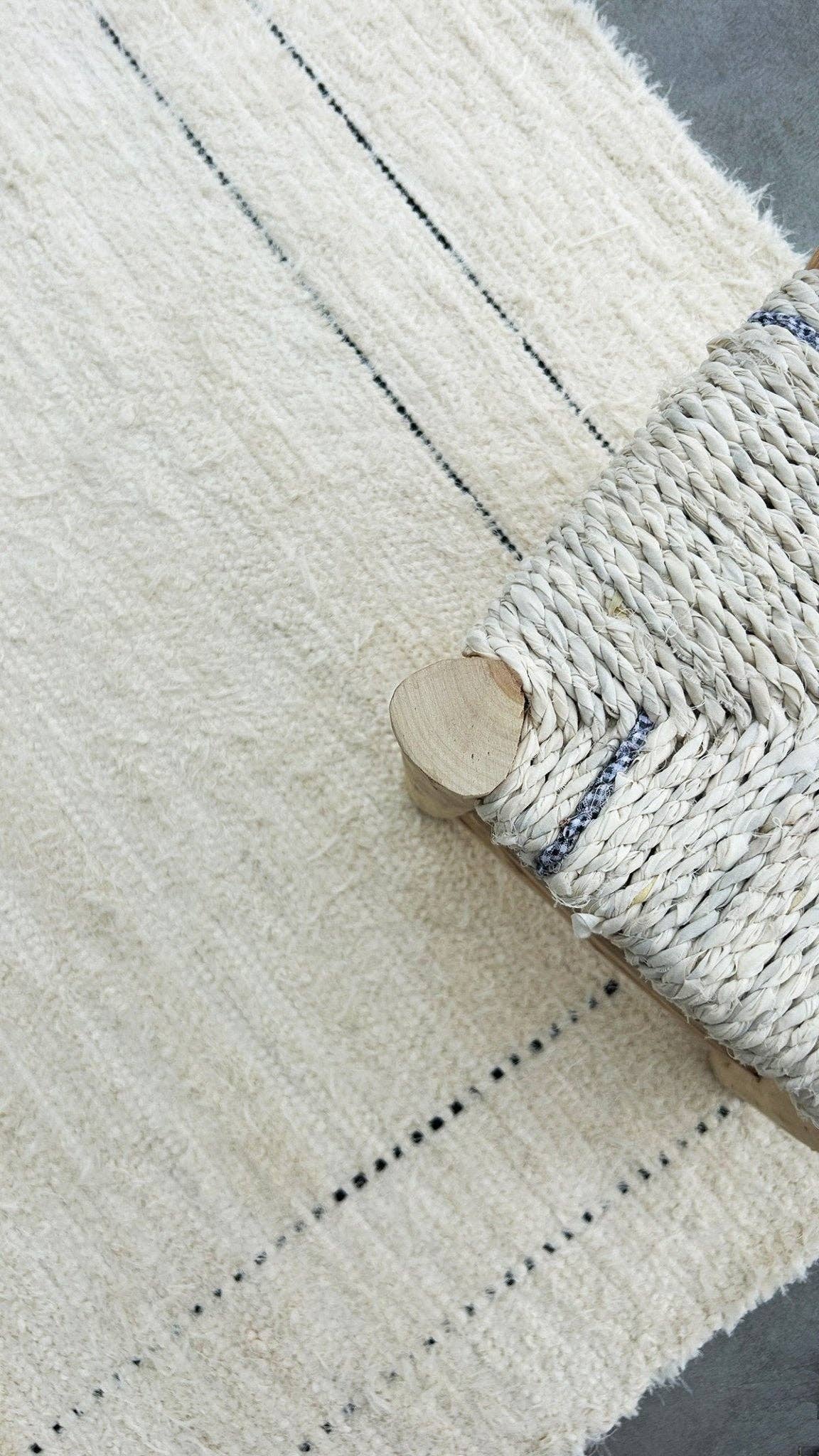 AFK Living – wholesale Matta – Handvävd matta i återvunnen bomull VASCO5