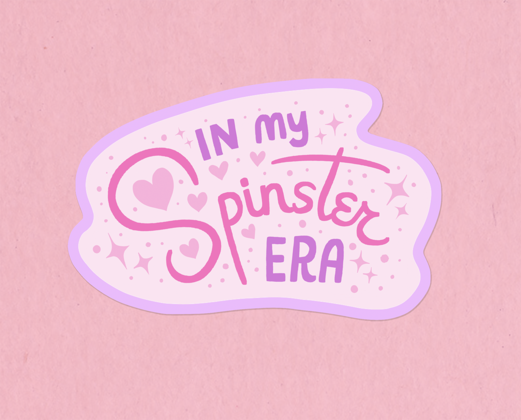 Kate Gabrielle - Wholesale Sticker - In my spinster era sticker0