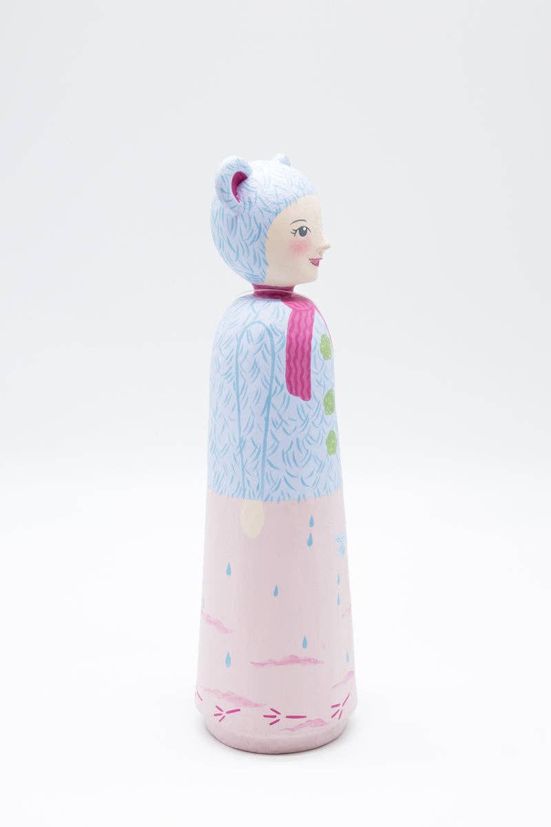 L'Oiseau Bateau - Venta al por mayor Huchas - Niños y bebés - Hucha infantil de papel maché - Mme Ourse1