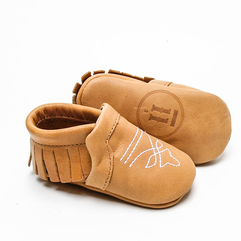 Ranch Raised ® - Wholesale Booties - Baby - Boot Mocc-Smooth Brown Leather3