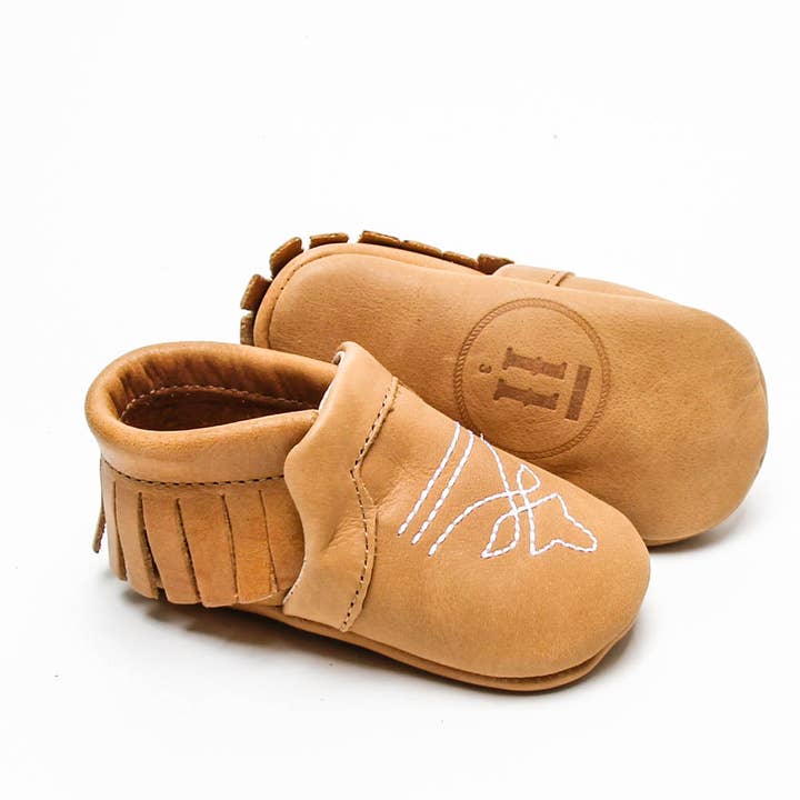 Ranch Raised ® - Wholesale Booties - Baby - Boot Mocc-Smooth Brown Leather3